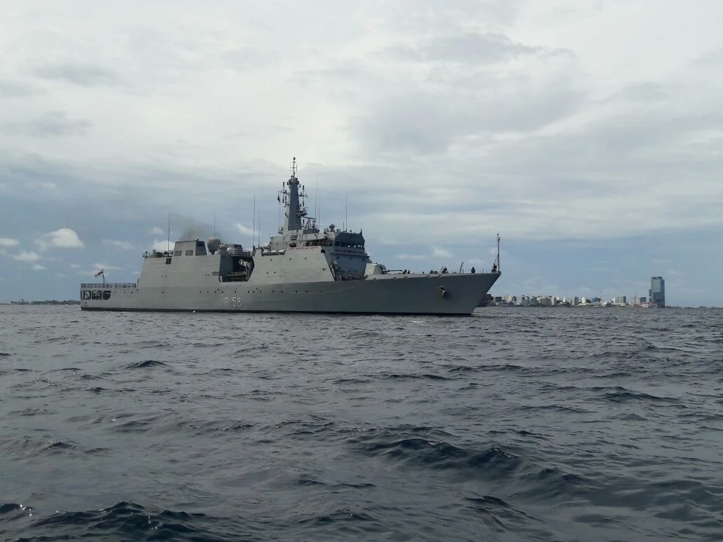 Ins Sumetha INS Sumedha Deployed to Undertake Joint EEZ Surveillance of Maldives