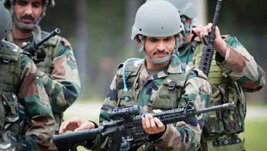 Indian-Army-Jawan-with-an-assault-rifle