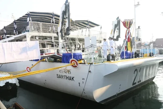 Indian-Coast-Guard-Ship-‘Sarthak-dedicated-to-the-Nation