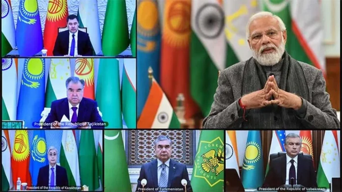 PM-Modi-Hosts-First-India-Central-Asia-Summit