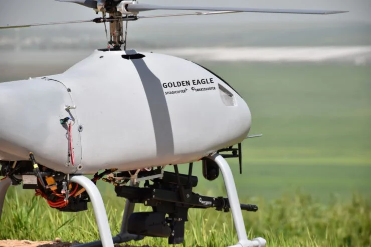 Steadicopter and Smart Shooter Unveil the First-ever Unmanned Helicopter  with Precise Hit Capabilities - Golden Eagle - raksha-anirveda.com