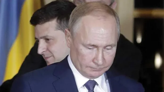 Putin-with-Zelenskey