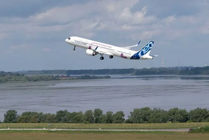 A321XLR-First-Flight-Take-off