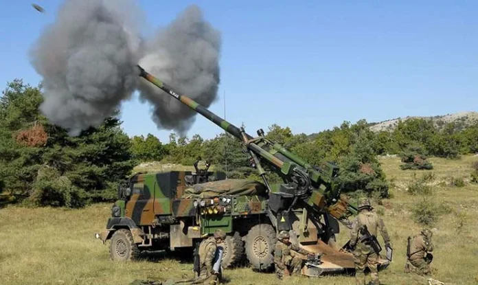 French-Caesar-howitzers-in-Ukraine