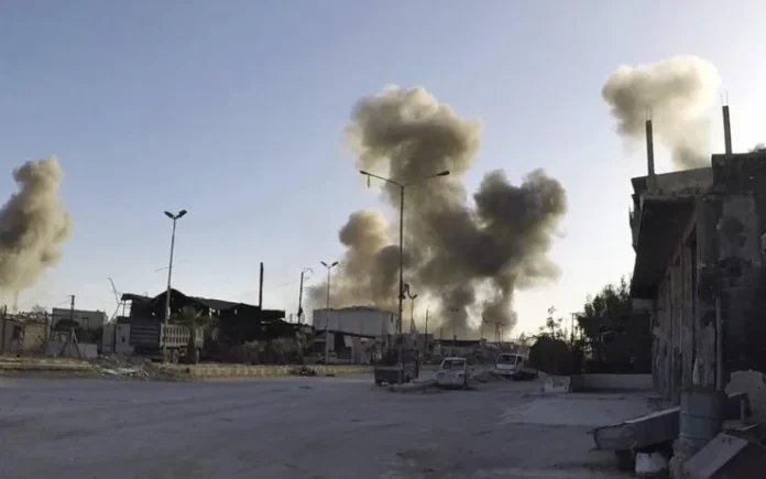 Israeli-Air-Strikes-in-Syria-Target-Positions-and-Warehouses-of-Iranian-Backed-Militias-e1661674253828