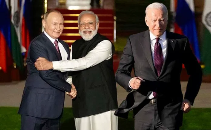 Putin-Modi-Biden