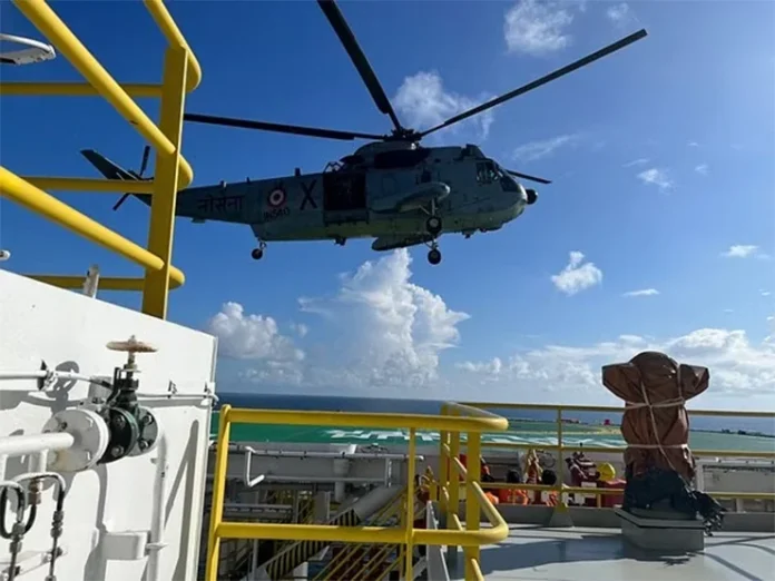 Navy-Conducts-Offshore-Security-Exercise-Prasthan