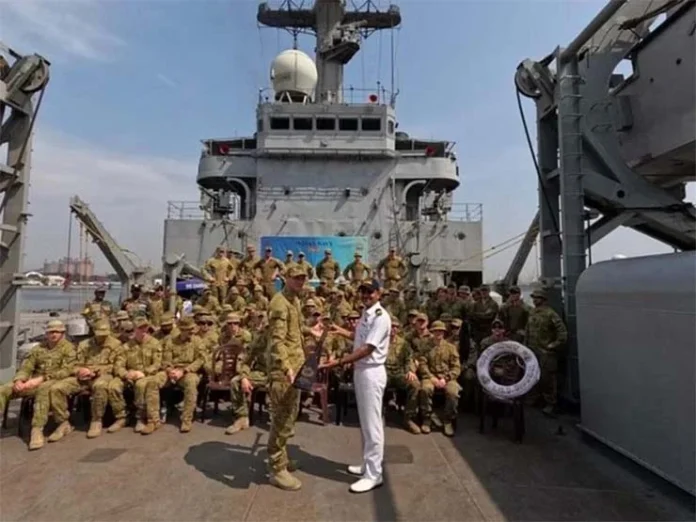 Indo-Australian-Maritime-Exercise-Concludes-in-Bay-of-Bengal