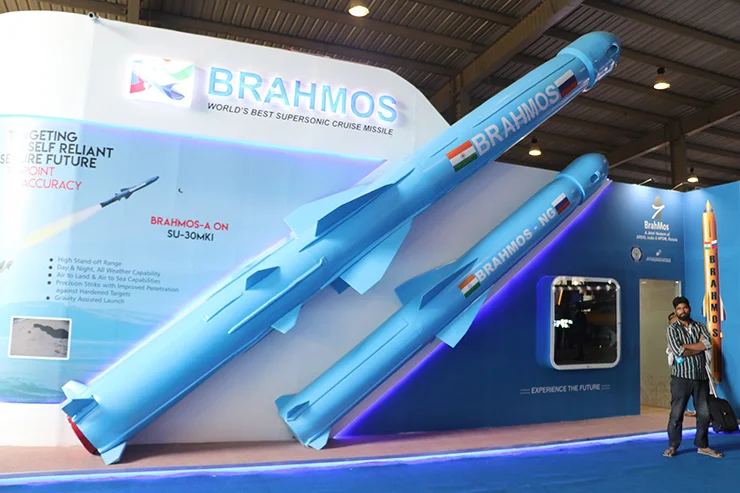Indian Army Marches Ahead Arm in Arm with Technology Defexpo_2022_Brahmos