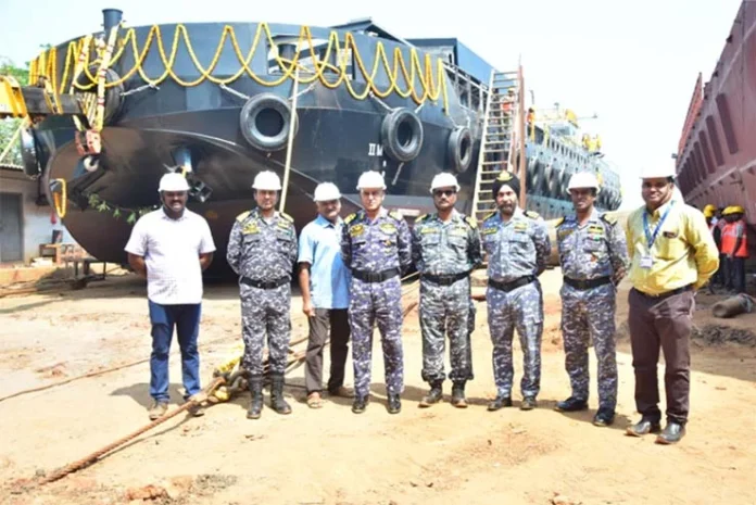 Missile-cum-Ammunition-Barge-Yard-75