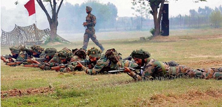 Indian Army Successfully Conducts Major Training Exercise in Punjab Along Western Borders Indian