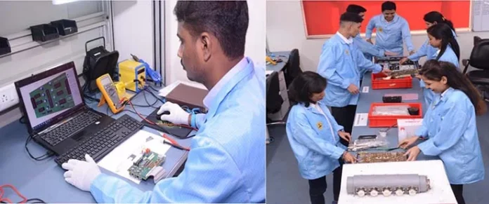 OSK-India-Engineers-at-work-at-electronics-repair-facility-in-Mumbai