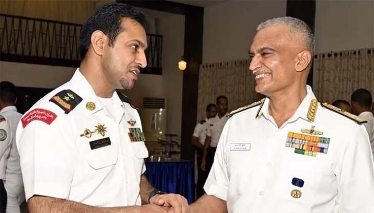 Navy Chief Admiral R Hari Kumar Meets The First Batch Of Royal Saudi