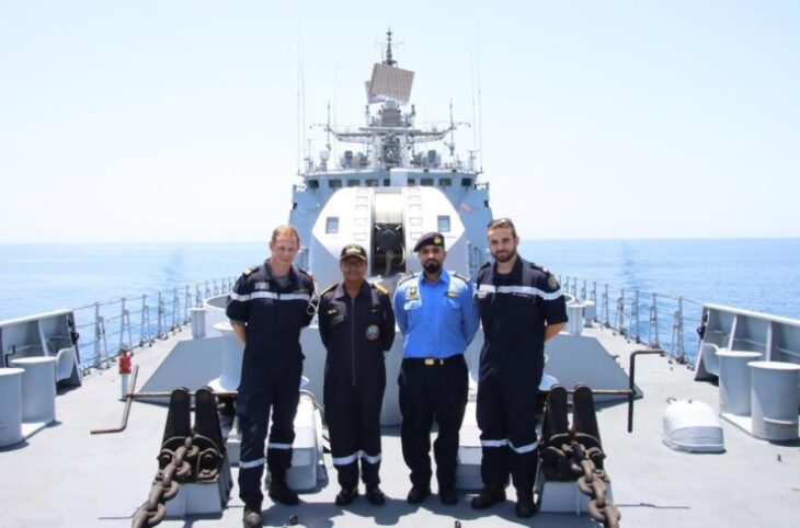 Maiden India-France-UAE Maritime Partnership Exercise Commences