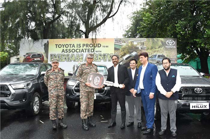 Indian Army Adds Toyota Hilux to its Fleet