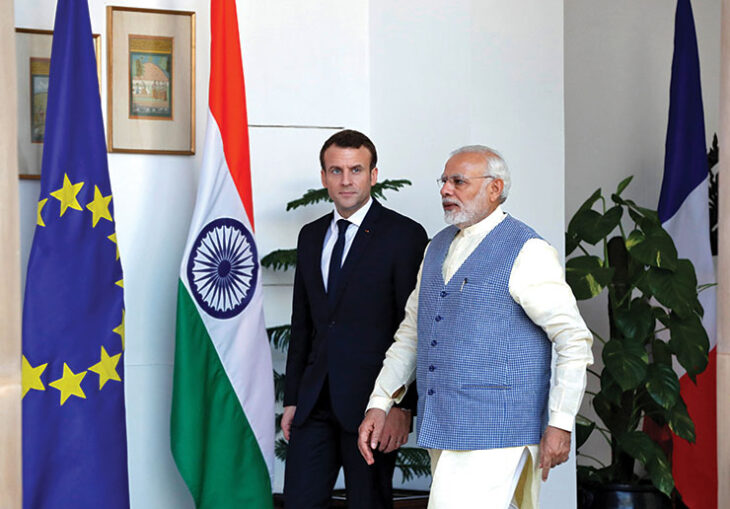 Macron-with-Modi