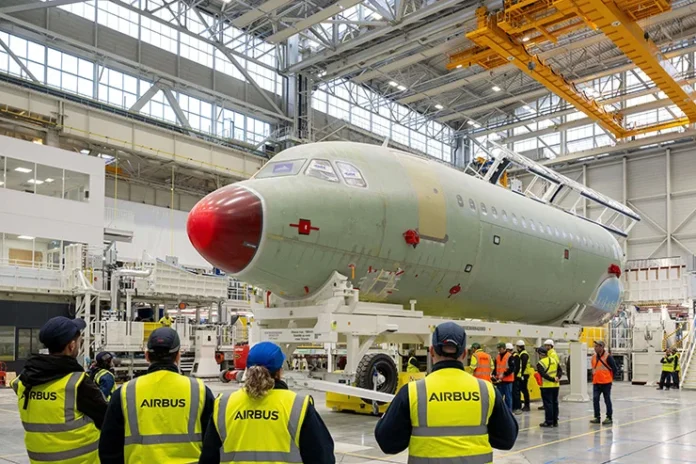 Toulouse-A320-Family-final-assembly-line