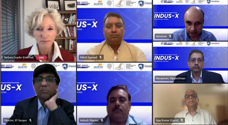Glimpse from the virtual INDUS-X workshop held jointly by IIT Kanpur and...