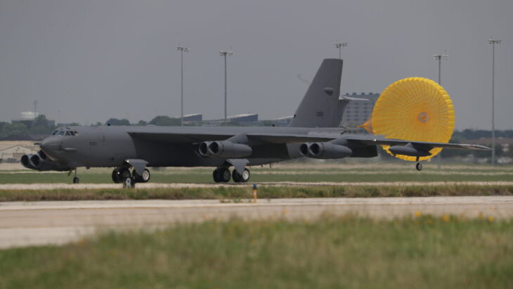 B-52 arrives in San Antonio