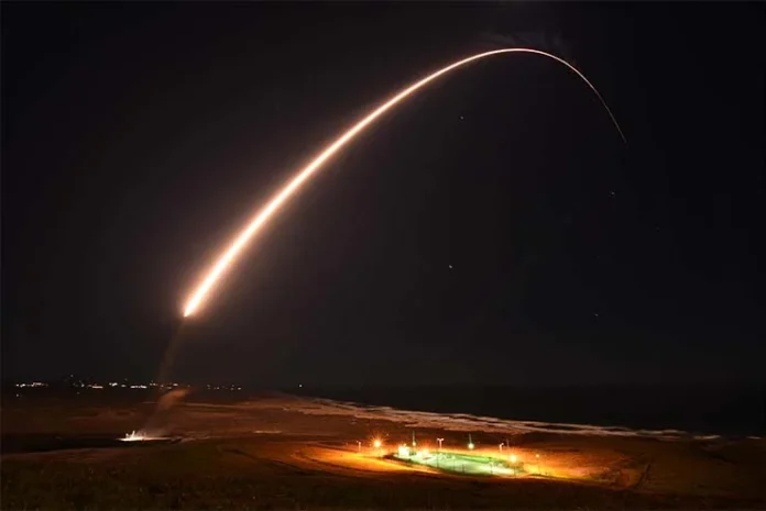 US-Air-Force-Test-Launches-Unarmed-Minuteman-III-ICBM