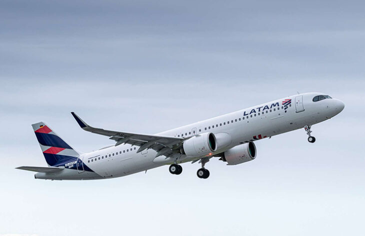 Airbus- LATAM A321neo in-flight