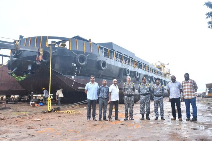 SECON Engineering Delivers Missile cum Ammunition Barge to Indian Navy