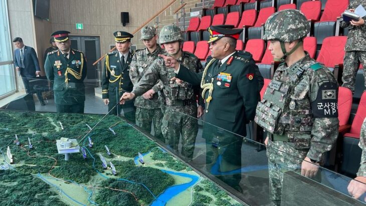Army Chief Gen Manoj Pande Visits South Korea