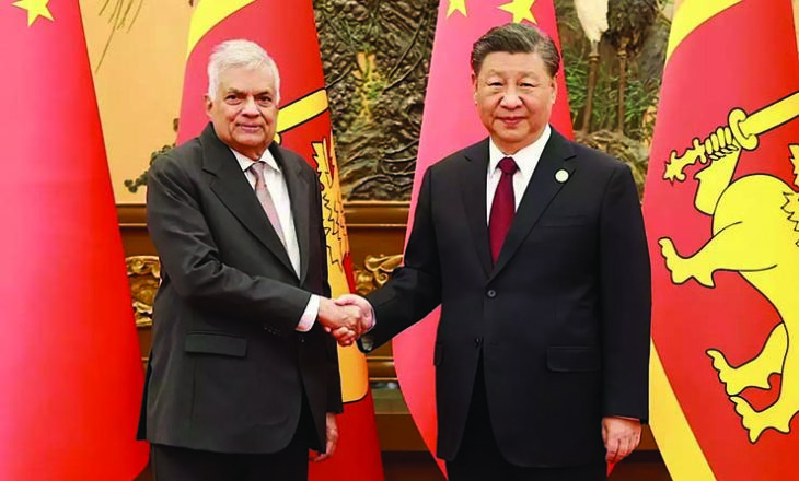 China with Sri Lanka