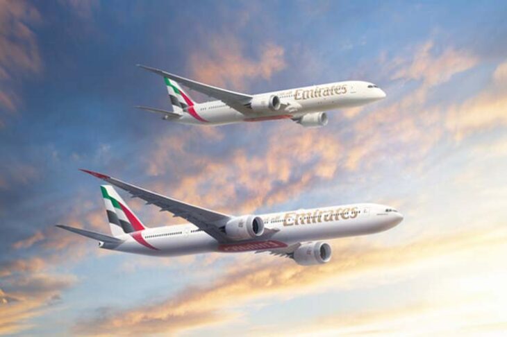 Emirates Boeing Formation