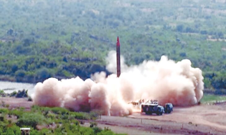 Pakistan Successfully Conducts Training Launch of Ghauri Ballistic Missile