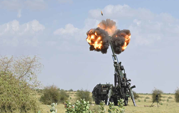 DRDO's Mounted Gun System Undergoes Advancement with Successful Trials