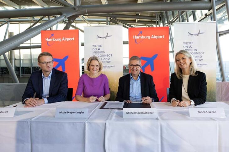 Hamburg Airport joins international Hydrogen Hub