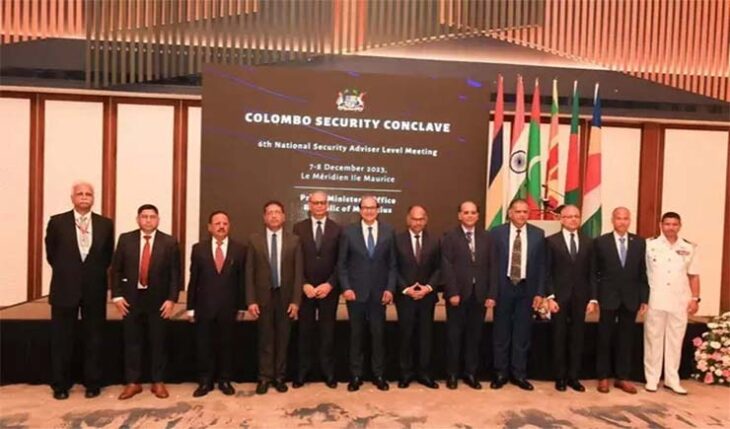 India, Sri Lanka, Mauritius Participate in 6th NSA-Level Meeting of Colombo Security Conclave