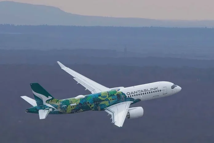 Qantas-Group-Takes-Delivery-of-Its-First-A220