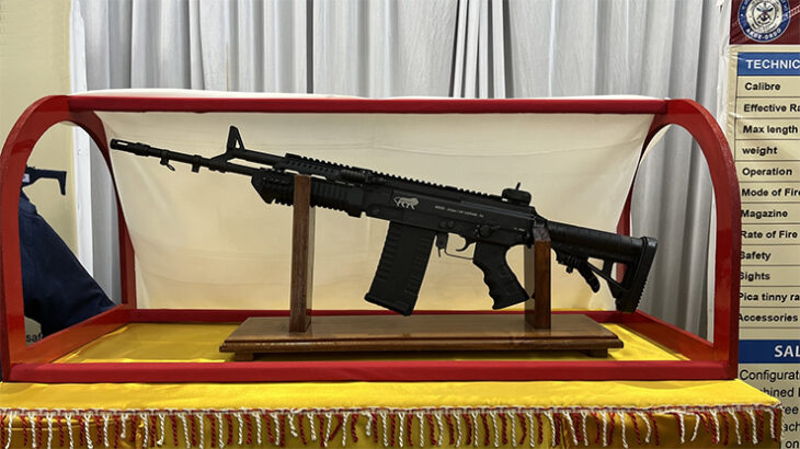 DRDO Unveils Indigenous Assault Rifle
