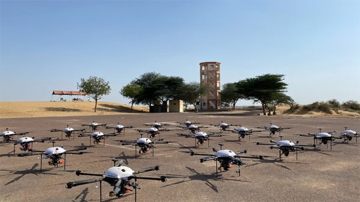 Swarm UAV in Indian