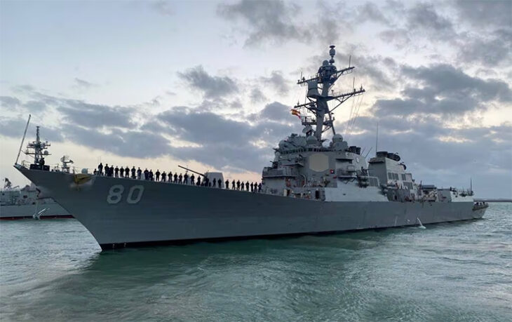 US Navy Aims for 75 Ready for Combat Ships