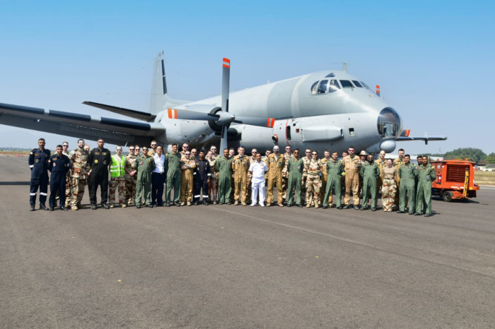 Eastern Naval Command Hosts French Atlantique-2 Maritime Patrol Aircraft and Airbus A400 Transport Aircraft