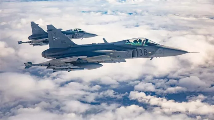 Saab-receives-Gripen-order-for-Hungary