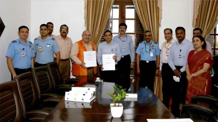 Bharat Electronics, Signs Contracts