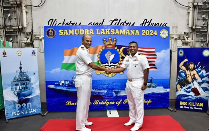India- Malaysia Bilateral Exercise Samudra Laksamana Underway1