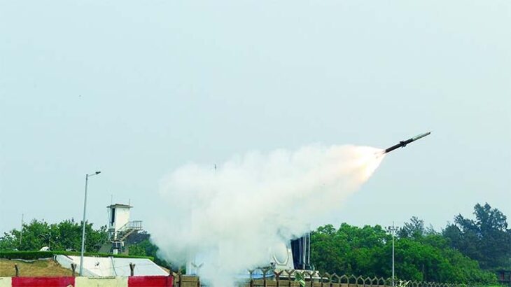 Indigenous VSHORADS Missile Successfully Flight Tested