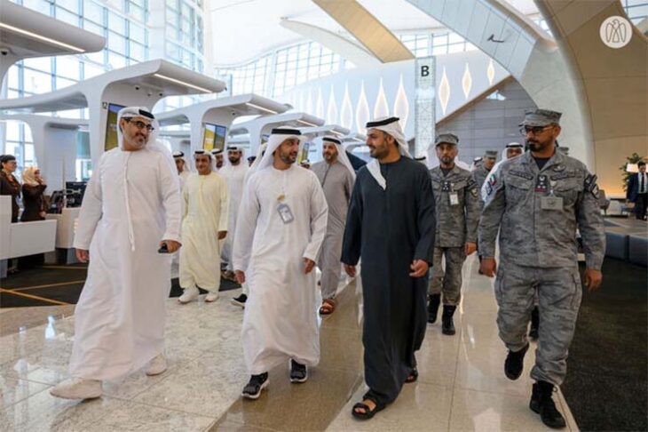 Mohammed bin Hamad bin Tahnoon Al Nahyan Attends Naming Ceremony
