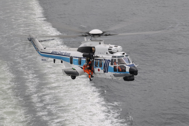 Japan Coast Guard Adds three H225s