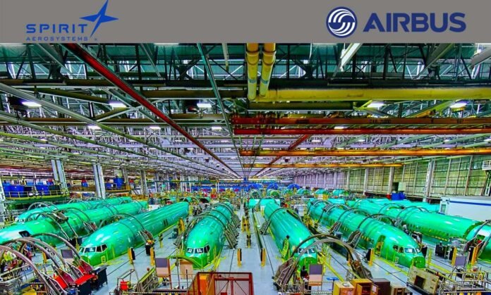 Airbus Enters Agreement with Spirit AeroSystems