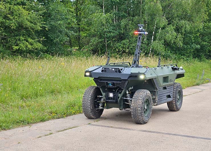 IAI and FFG Joint Venture FTS' Multi-Mission Unmanned Land Vehicle System REX  MK II Awarded First Place in ELROB Trial Defence Industry