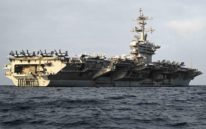 Pentagon Extends Deployment of Aircraft Carrier