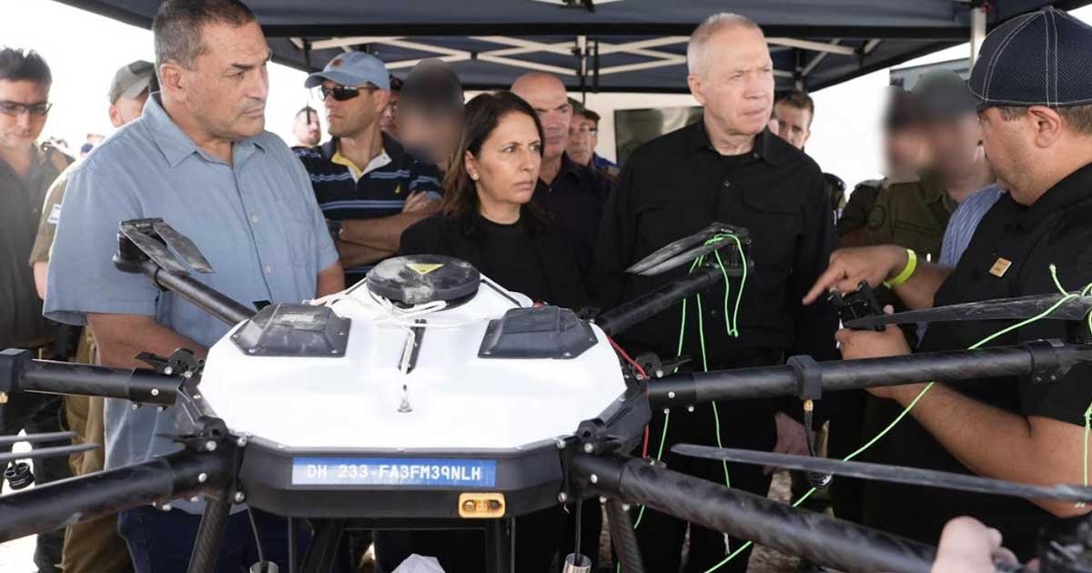 Uav Interceptions Israel Trials New UAV Interception Solutions