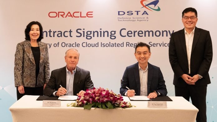 Oracle Partners Singapore’s DSTA to Provide Pilot of its Cloud Isolated Region Platform