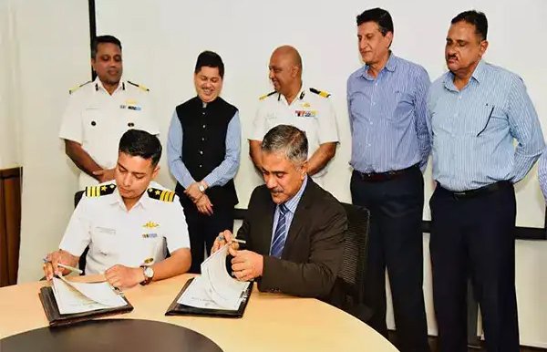 Built by Goa Shipyard, First FPV ‘Adamya’ Inducted by Indian Coast Guard
